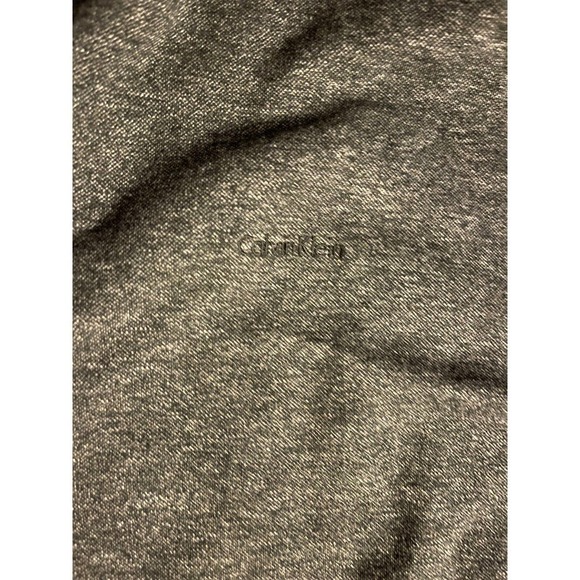 Calvin Klein Mens 1/4 Zip Long Sleeve Pullover Sweater Grey Size:L - Picture 3 of 6
